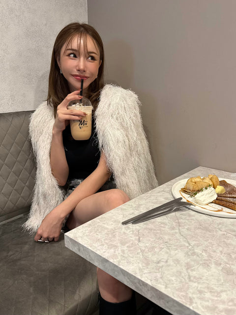 Fringe Shaggy jacket/送料無料・ご予約受付中