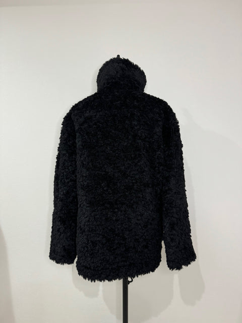 2way リバーシブルムートンコート(Black)