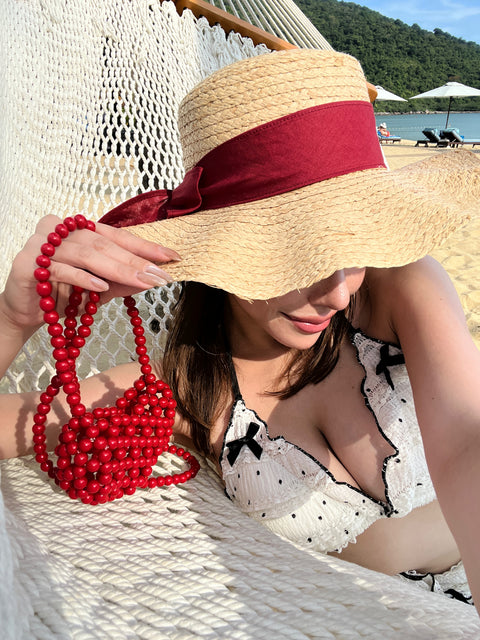 Ribbon Summer Hat