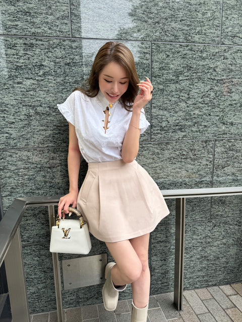 balloon skirt／beige