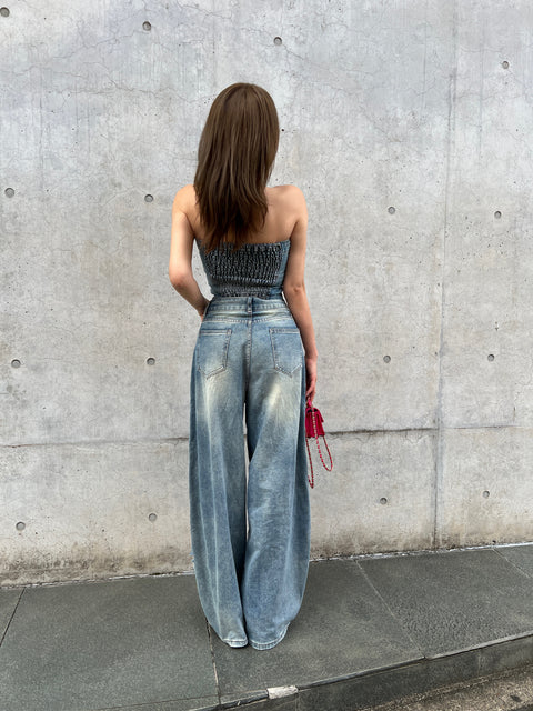 Vintage Denim Setup／送料無料 (全サイズご予約受付中)Sは完売した為再販ご予約受付となります。