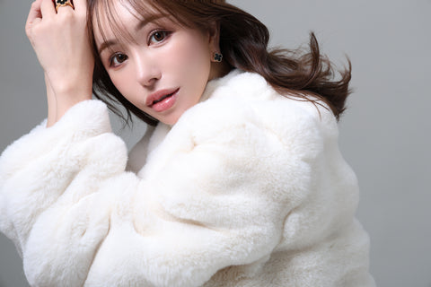 FUWAMOCOファーコート(White)