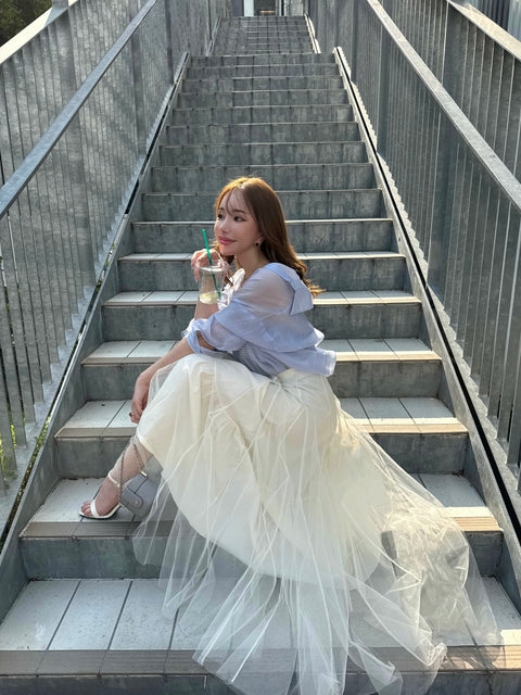 tulle skirt(先行予約販売)/送料無料
