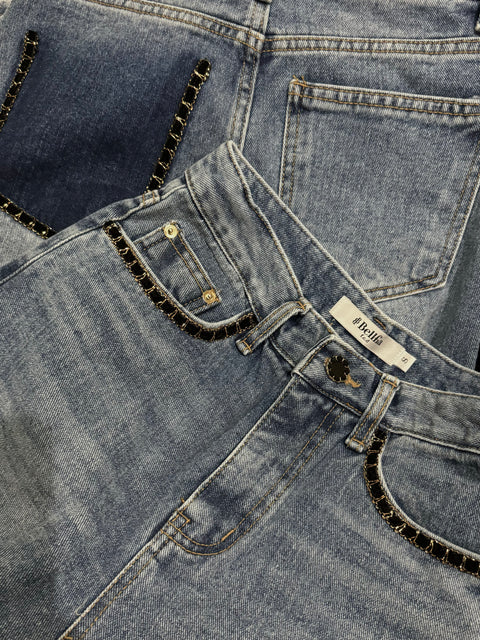 “美”シルエットDenim pants
