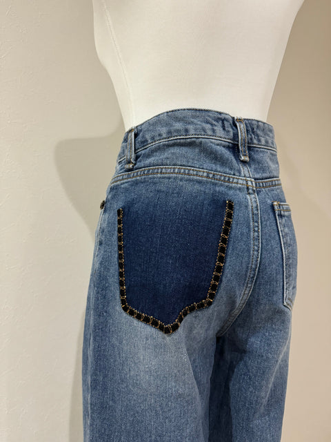 “美”シルエットDenim pants
