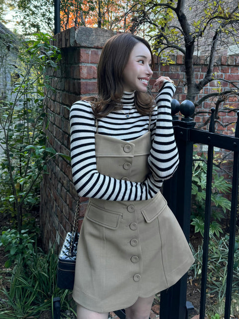 Shaped onepiece(Beige)