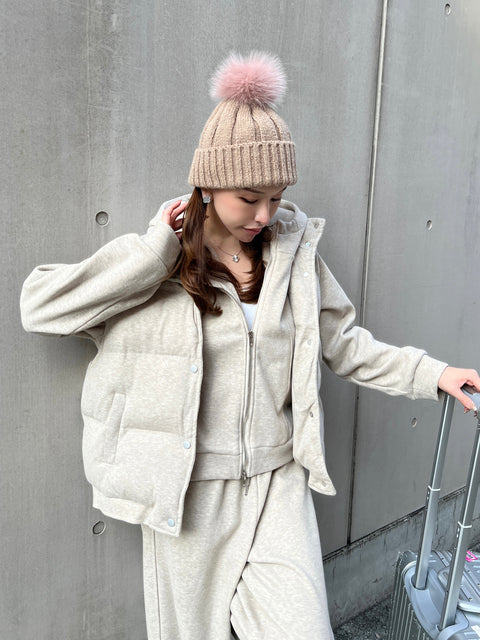 A/W 3SETUP／beige(送料無料) 再販売ご予約受付け中