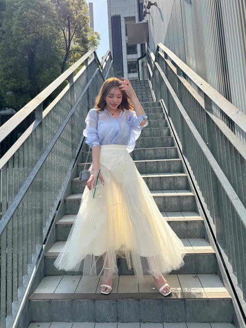 tulle skirt(先行予約販売)/送料無料