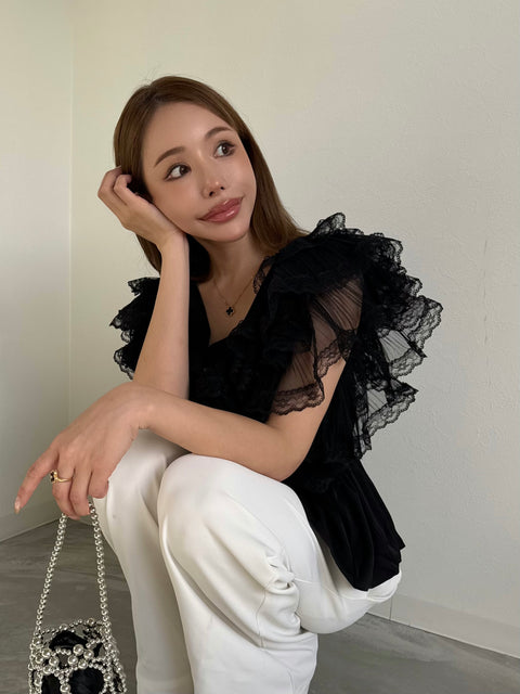 Lace Bouquet Blouse