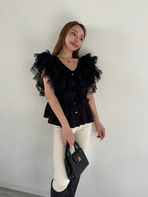 Lace Bouquet Blouse