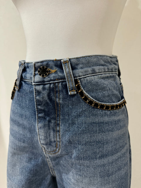 “美”シルエットDenim pants