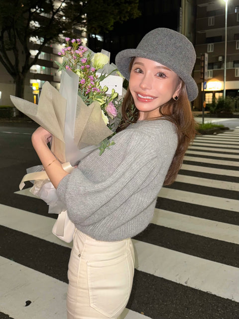 Volume Puff Knit