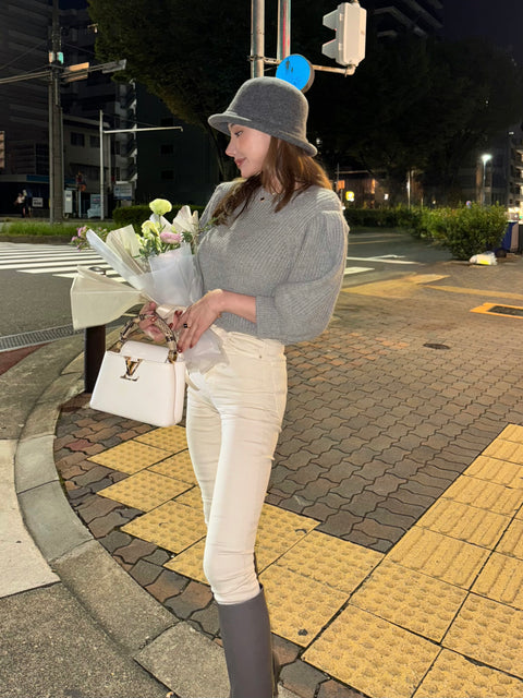 Volume Puff Knit