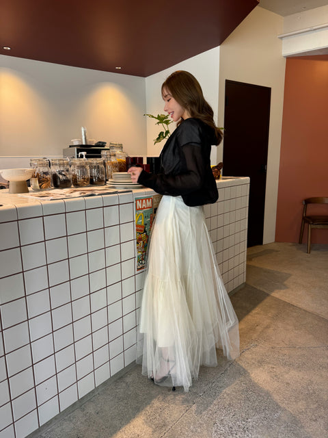 tulle skirt(先行予約販売)/送料無料