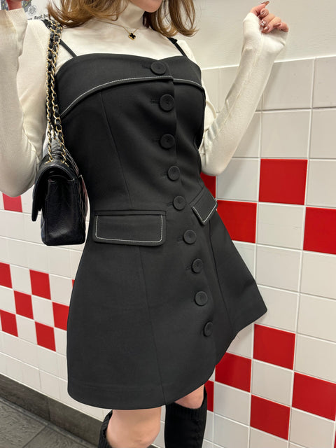 Shaped onepiece(Black)