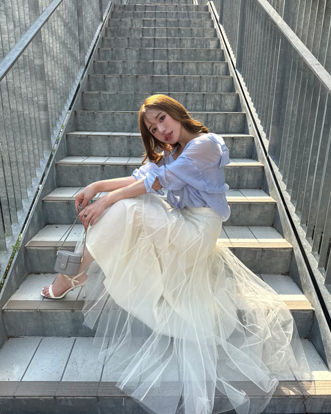 tulle skirt(先行予約販売)/送料無料