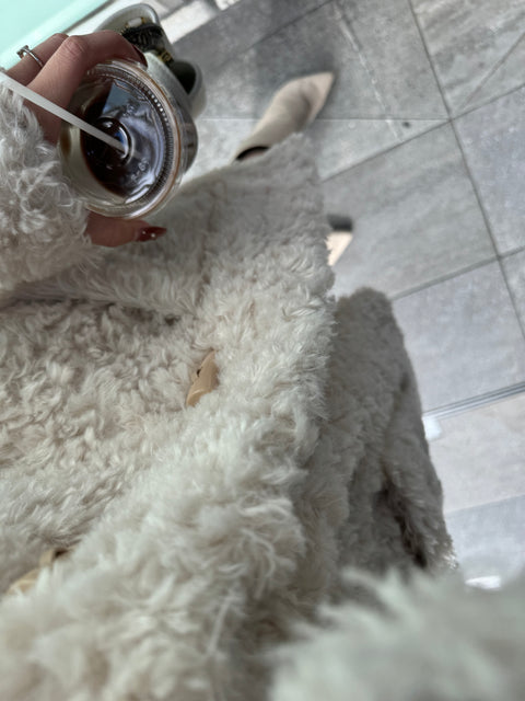 2way リバーシブルムートンコート(Ivory)