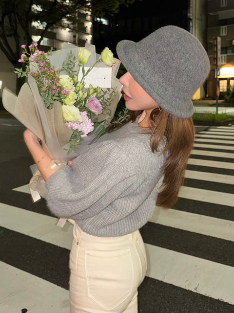 Volume Puff Knit