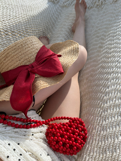 Ribbon Summer Hat