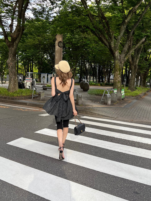 Jacquard Ribbon Dress