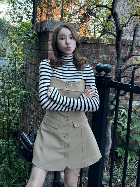 Shaped onepiece(Beige)