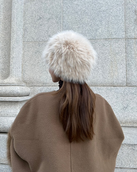 Fur Round Hat