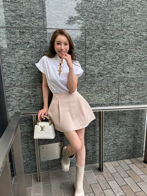 balloon skirt／beige
