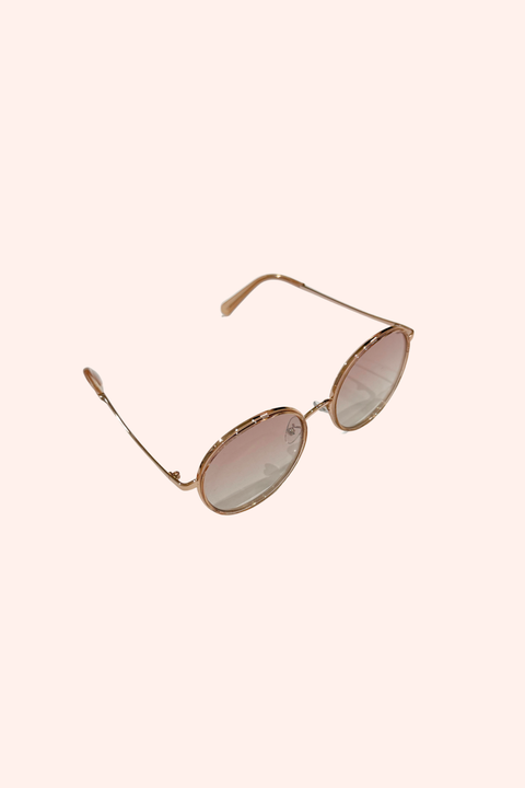 sunglasses／pink gold・送料無料