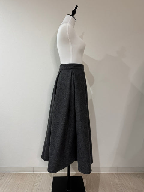 Longタックスカート(Gray)
