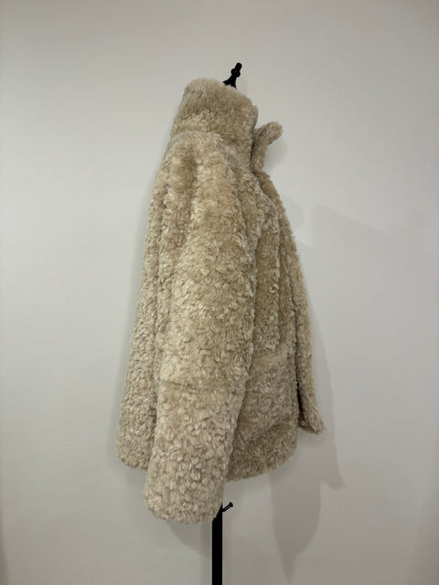 2way リバーシブルムートンコート(Brown)