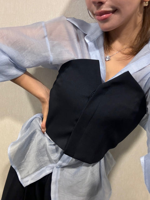 Sheer shirt(3Color)