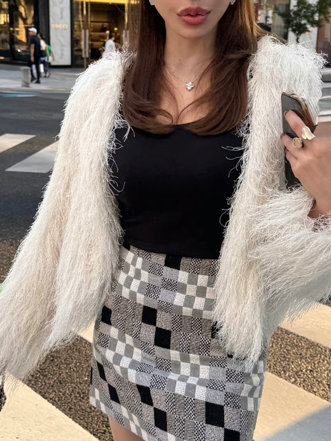 Fringe Shaggy jacket/送料無料・ご予約受付中