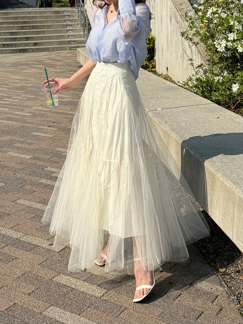 tulle skirt(先行予約販売)/送料無料