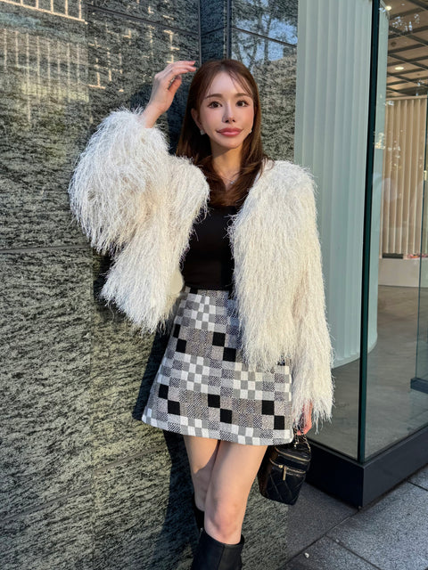 Fringe Shaggy jacket/送料無料・ご予約受付中