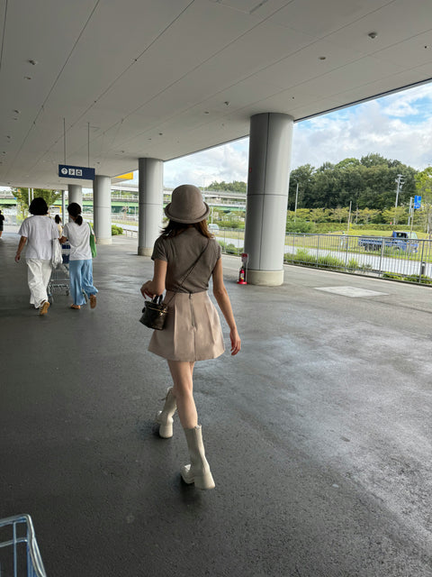 balloon skirt／beige