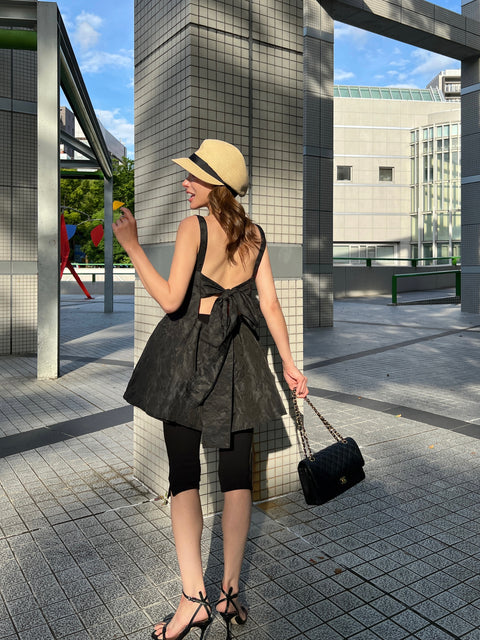 Jacquard Ribbon Dress