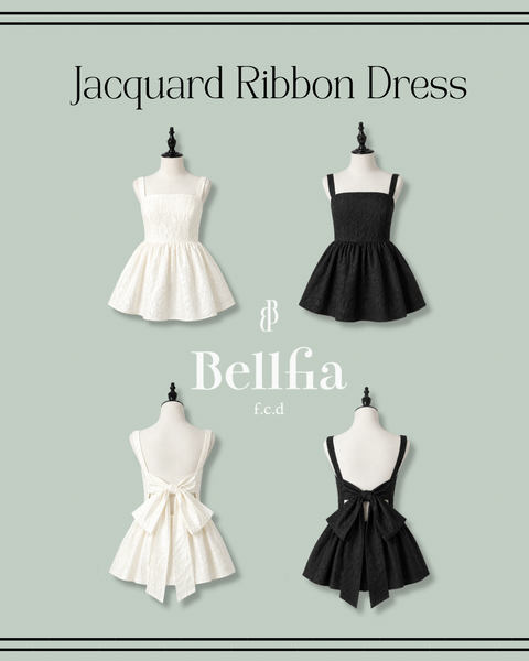 Jacquard Ribbon Dress