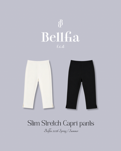 Slim Stretch Capri Pants／再販売ご予約受付中