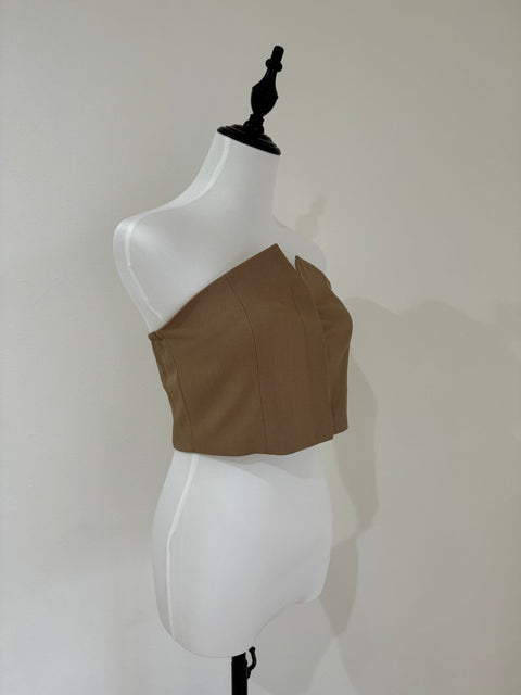 プリーツセットアップ　Beige