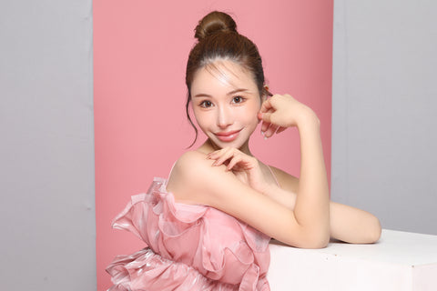ギャザーフリルトップス　pink